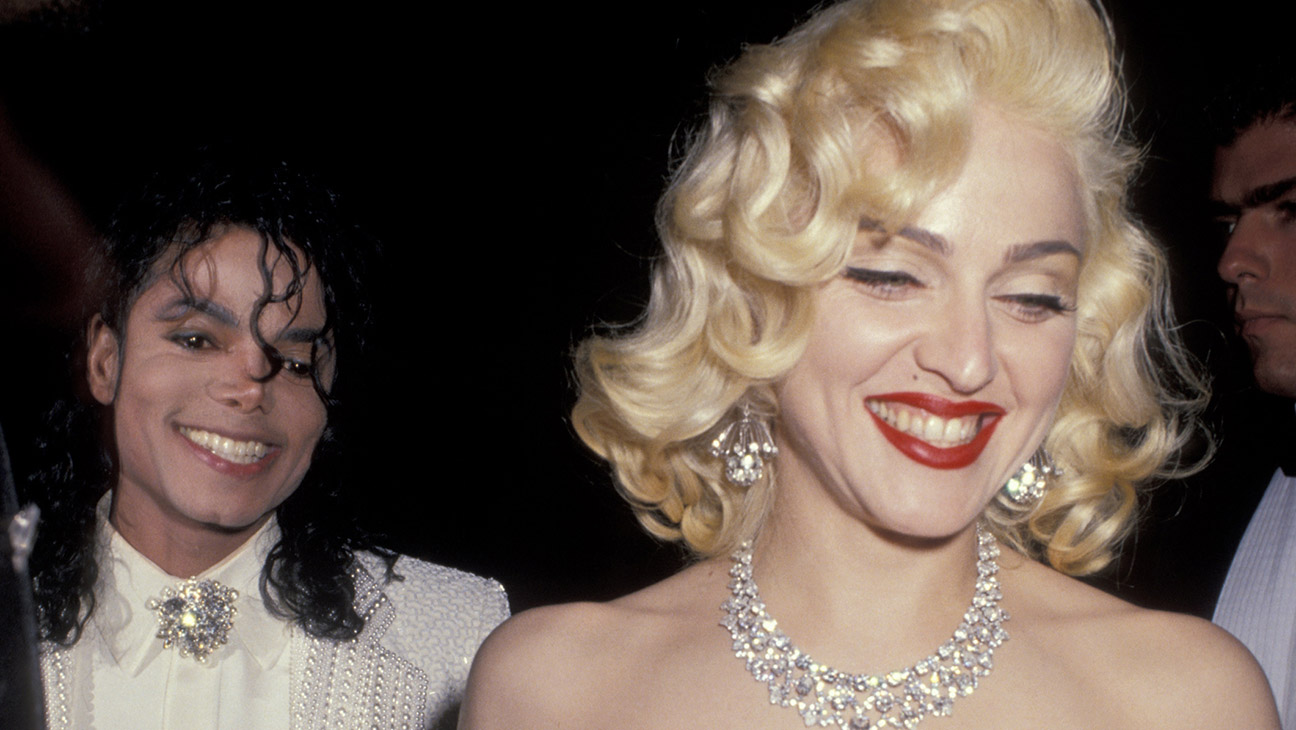 Michael Jackson and Madonna at 63rd Annual Academy Awards - After Party at Spago's Hosted by Swifty Lazar on March 25, 1991