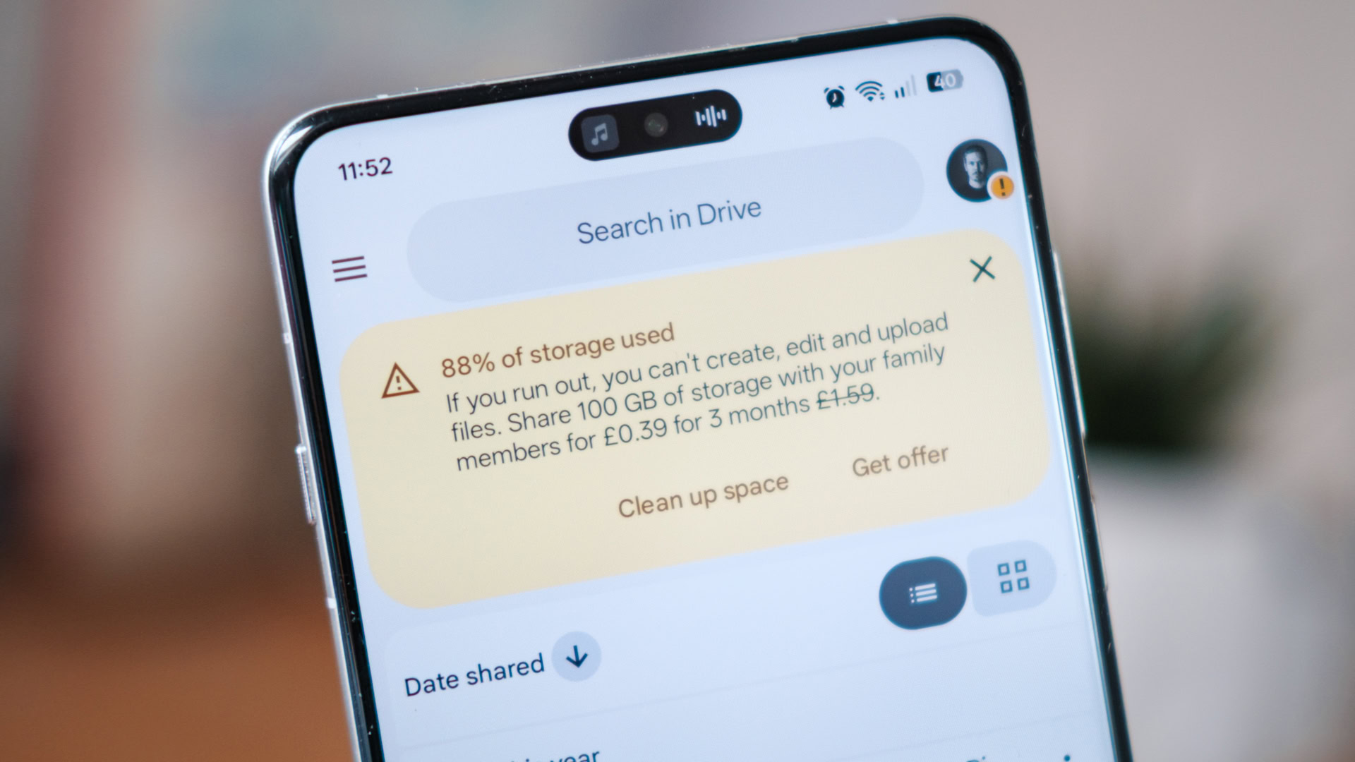 Google Drive Storage Limit