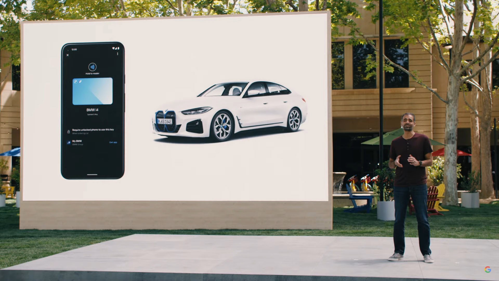 Google IO 2021 Sameer Samat talks Android 12 digital car key Google IO 2021 Sameer Samat talks Android 12 digital car key