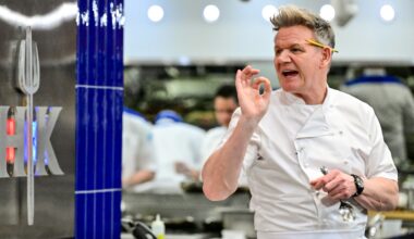 Gordon Ramsay in Hell's Kitchen season 24