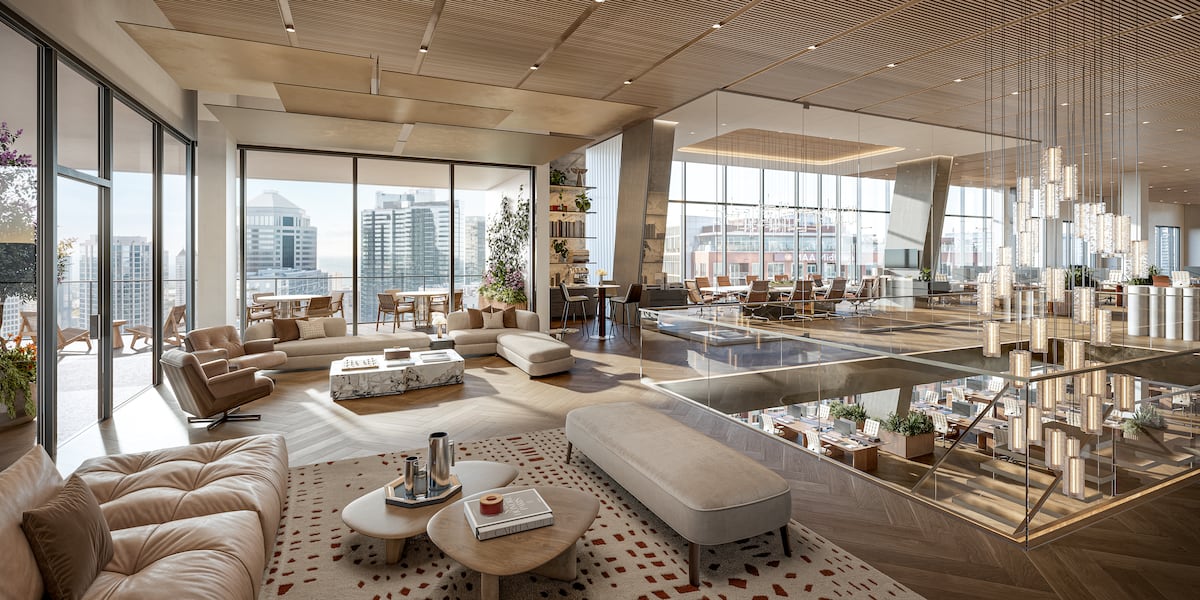 Renderings provide look at offices in newest Atlanta skyscraper