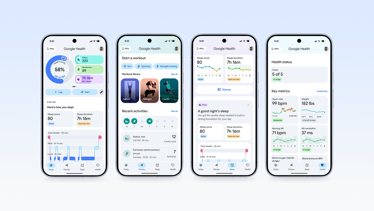 Google Health app lets you connect devices, health data