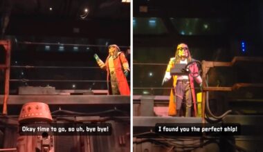 Hondo Ohnaka Steals the Millennium Falcon in First Look at Updated Preshow on Smugglers Run in Star Wars: Galaxy's Edge