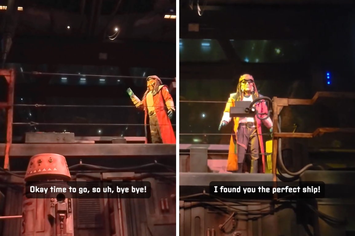 Hondo Ohnaka Steals the Millennium Falcon in First Look at Updated Preshow on Smugglers Run in Star Wars: Galaxy's Edge