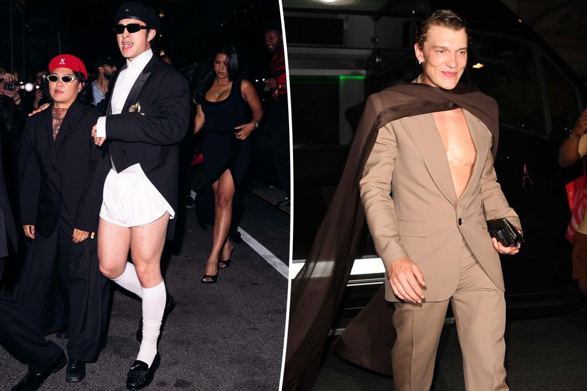 Hudson Williams, Connor Storrie last to leave official Met Gala after-party — but their night didn't end there