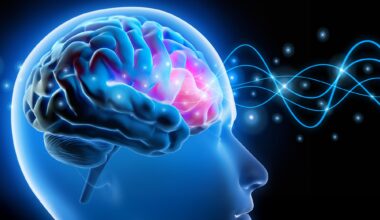 Human Head Brain Waves Neural Signals Treatment