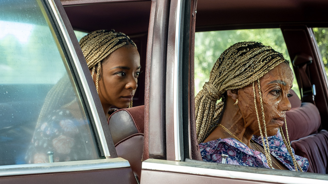 Kara Young stars as Racine and Mallori Johnson as Anaia in Is God Is