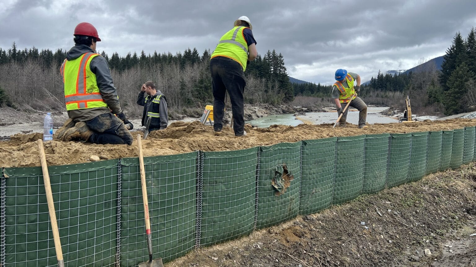 Now Juneau’s flood wall is being rebuilt to withstand a glacial outburst flood 30% larger than last year, instead of twice the size