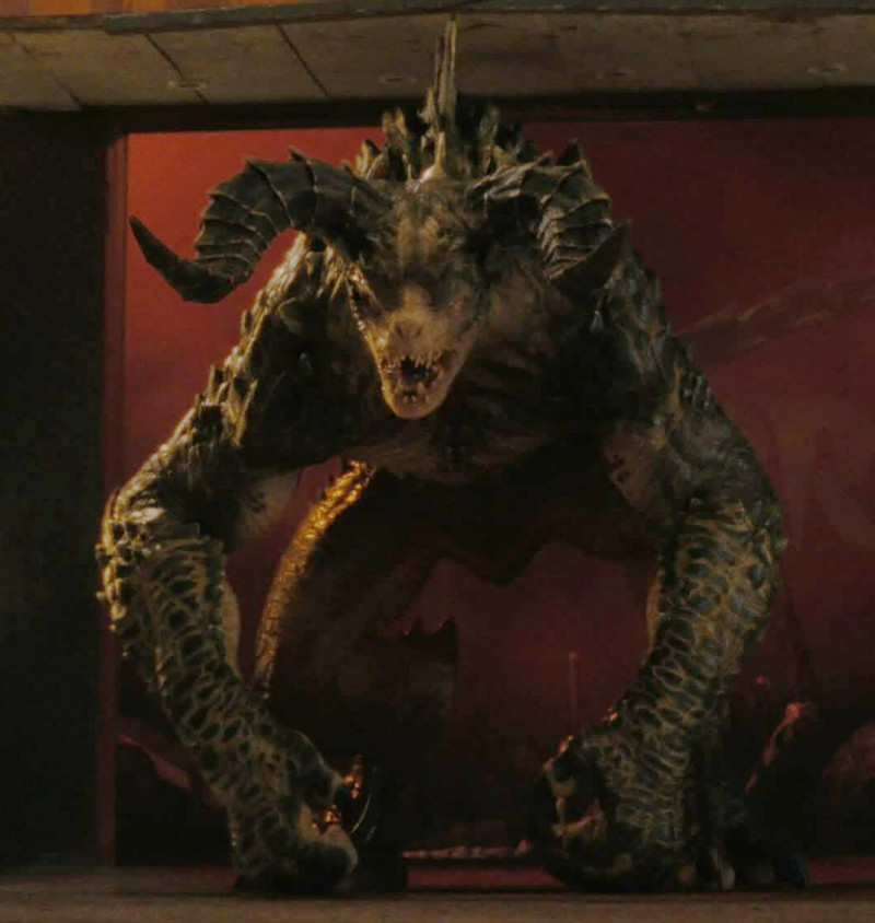 Deathclaw scene in Fallout season 2