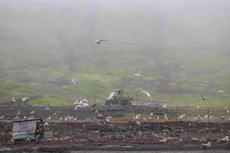 Equipment at Short Mountain Landfill on Dec. 30, 2025.