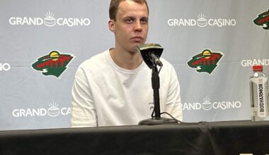 Wild’s Joel Eriksson Ek, Jonas Brodin on injury absences vs. Avalanche: ‘Awful to not play’