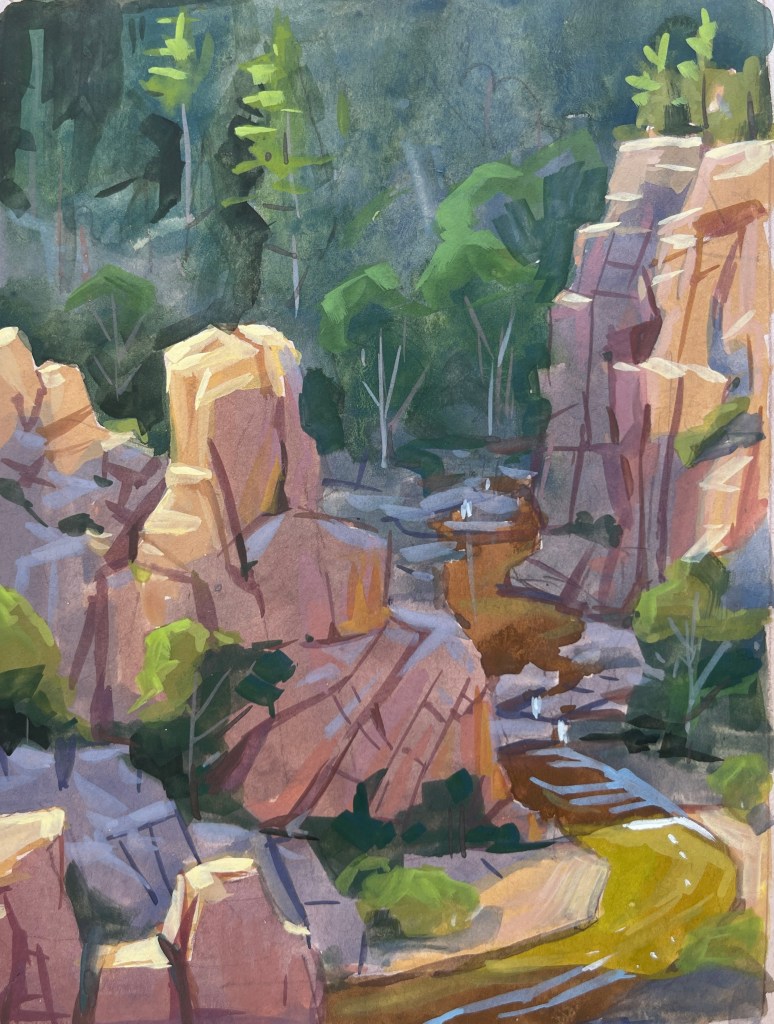 Santa Barbara’s Kevin Gleason Paints the Pacific Crest Trail