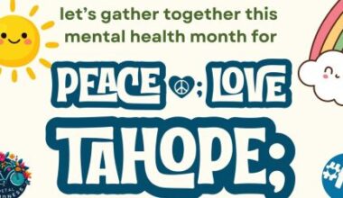 Community events in South Lake Tahoe for Mental Health Awareness Month