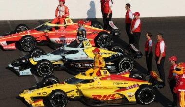 Adjusted full starting grid for 2026 Indy 500 after disqualifications