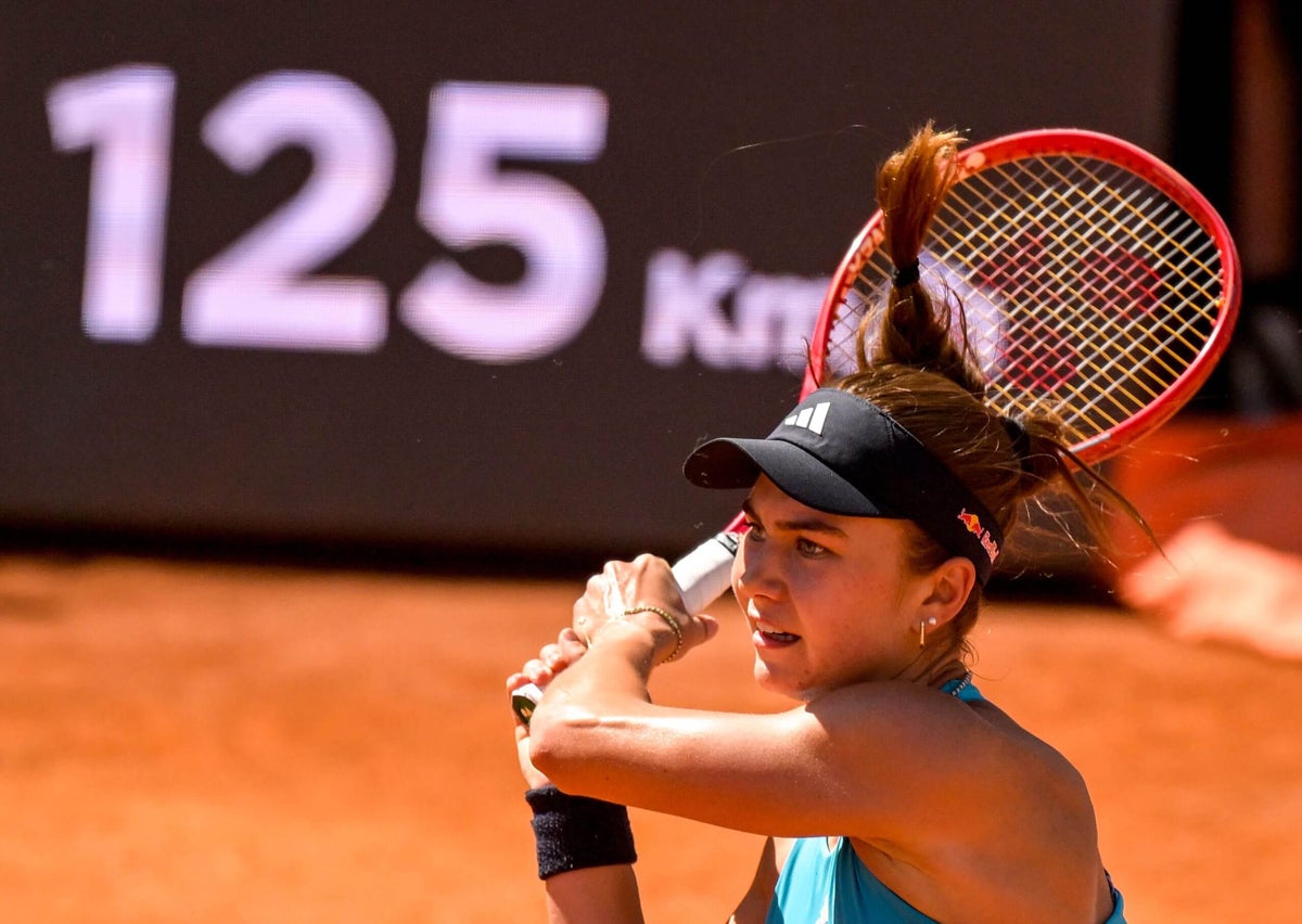 Rising American tennis star Iva Jović is learning how to mess with her opponents – from the best