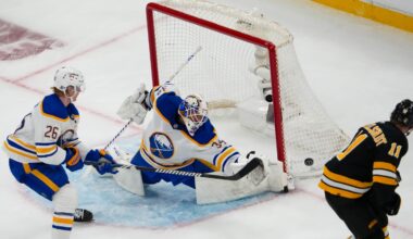 Alex Lyon kept the Bruins from building any momentum early on Friday night, allowing just a lone goal and ensuring the hosts would never lead in Game 6.