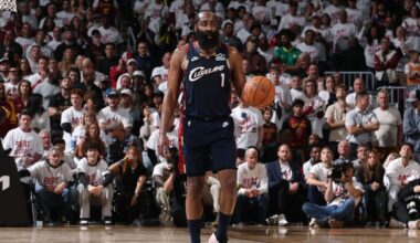 Cavaliers finally get a full practice with James Harden coming out of All-Star break