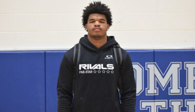 Donte Wright and the Miami Hurricanes logo