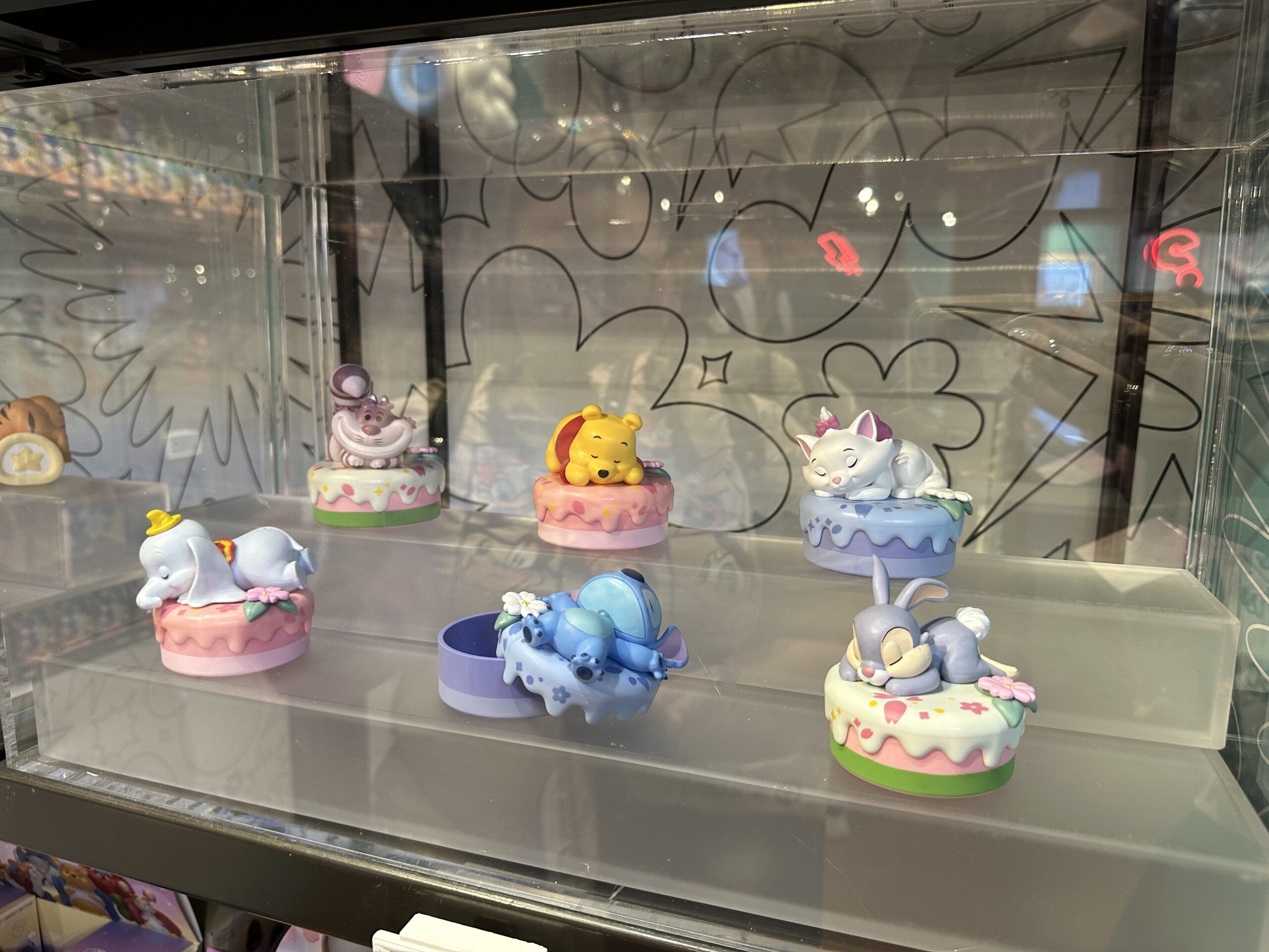 New mystery box collection featuring sweet treat sleepy characters at Disney Springs