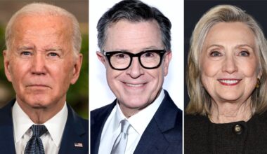 Joe Biden & Hillary Clinton Praise Colbert Ahead Of 'Late Show' Finale