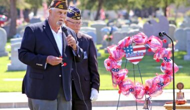 Ceres remembers those who died in defense of the United States