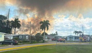 Crews battle South Florida wildfires that have burned thousands of acres
