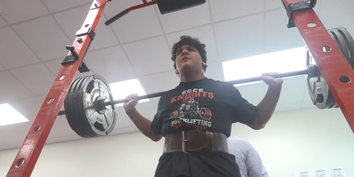 Recent Slaughter Charter School graduate wins national powerlifting championship