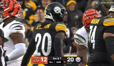 'He Might Not Clear Waivers:' Insider Says Steelers Shouldn't 'Give Up' On RB Kaleb Johnson