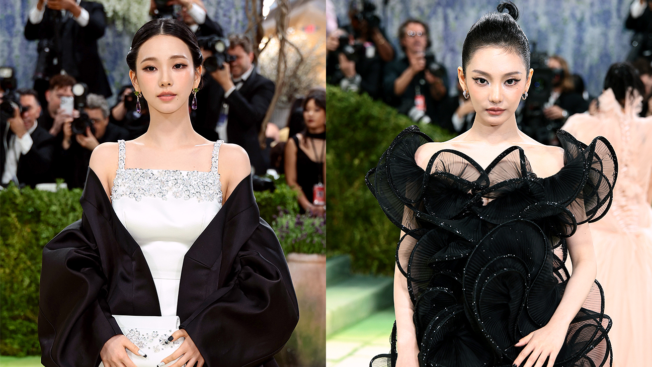 Karina and Ningning at the 2026 Met Gala.