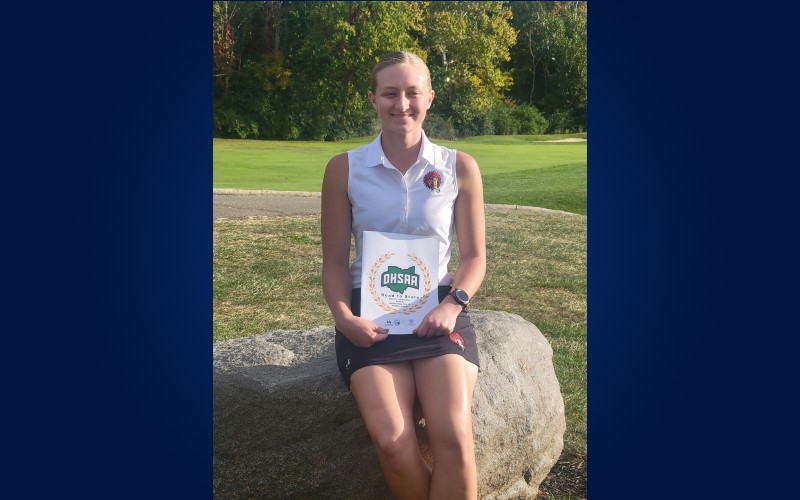 Former Chieftain golfer Kayla Watkins shines on national stage