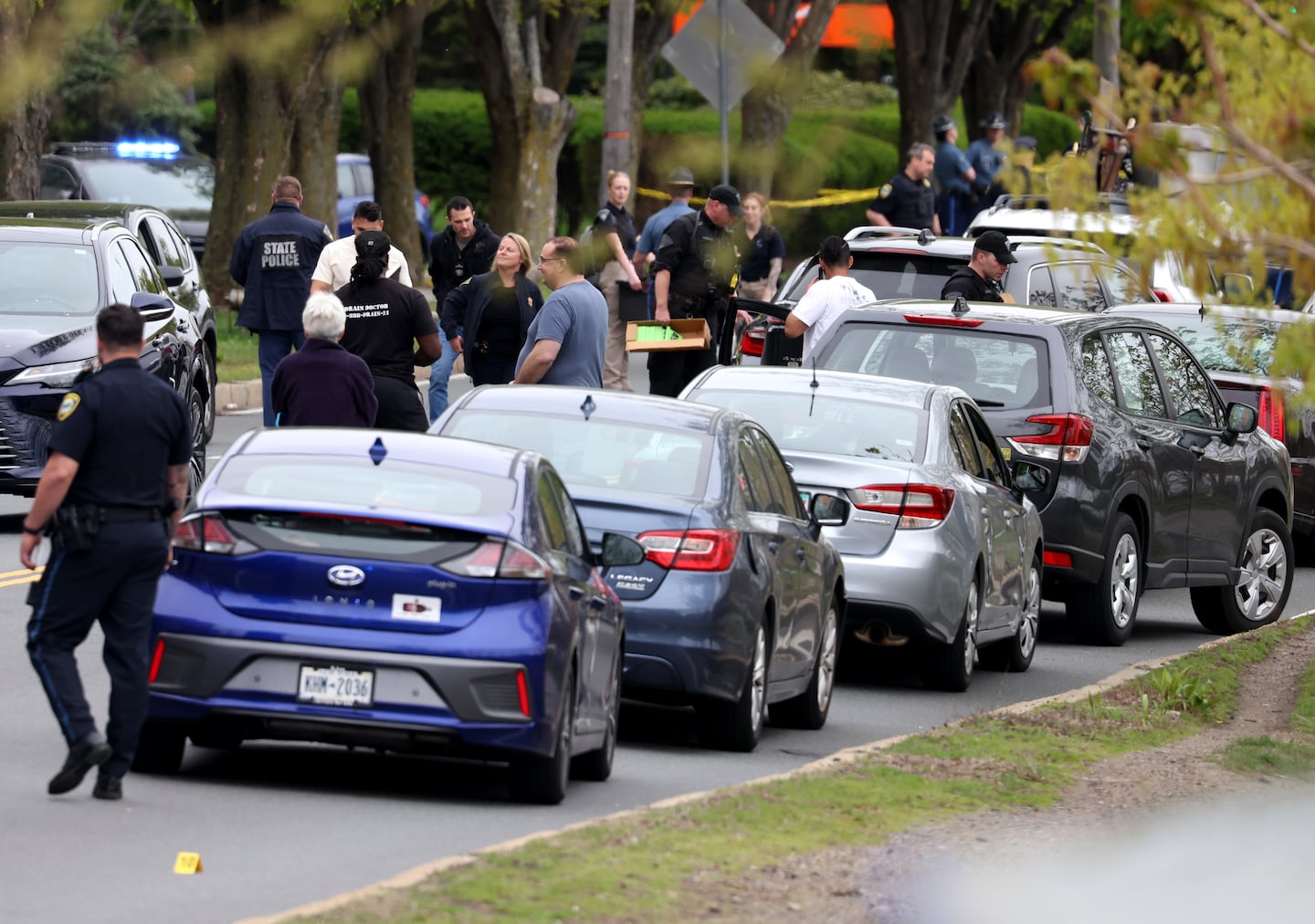 Gunman struck two drivers, officials say