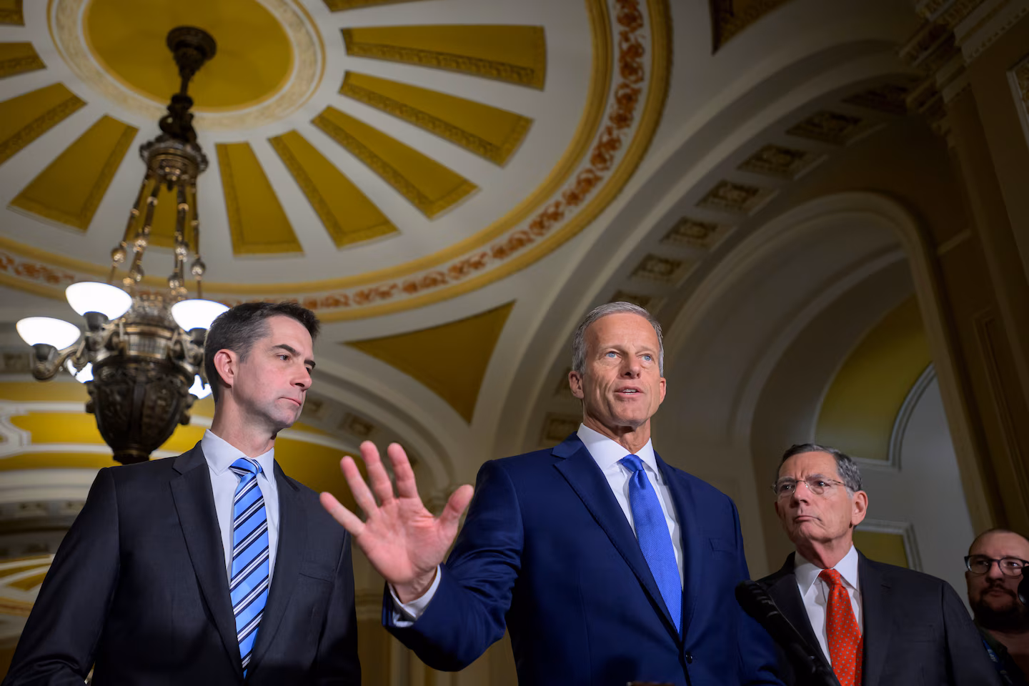 Senate GOP, frustrated with Trump’s $1.8B payout fund, delays vote on ICE money - The Washington Post