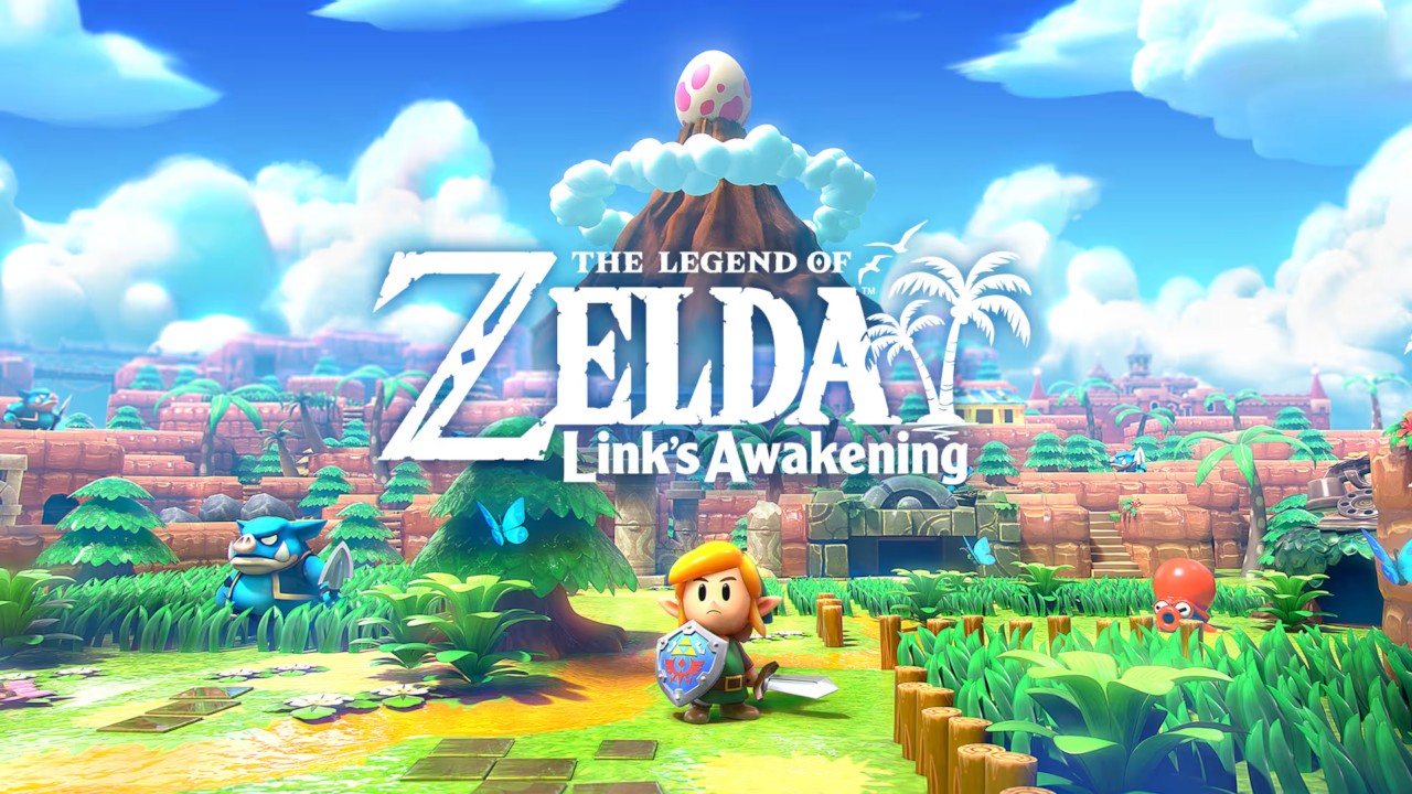 Link's Awakening key art