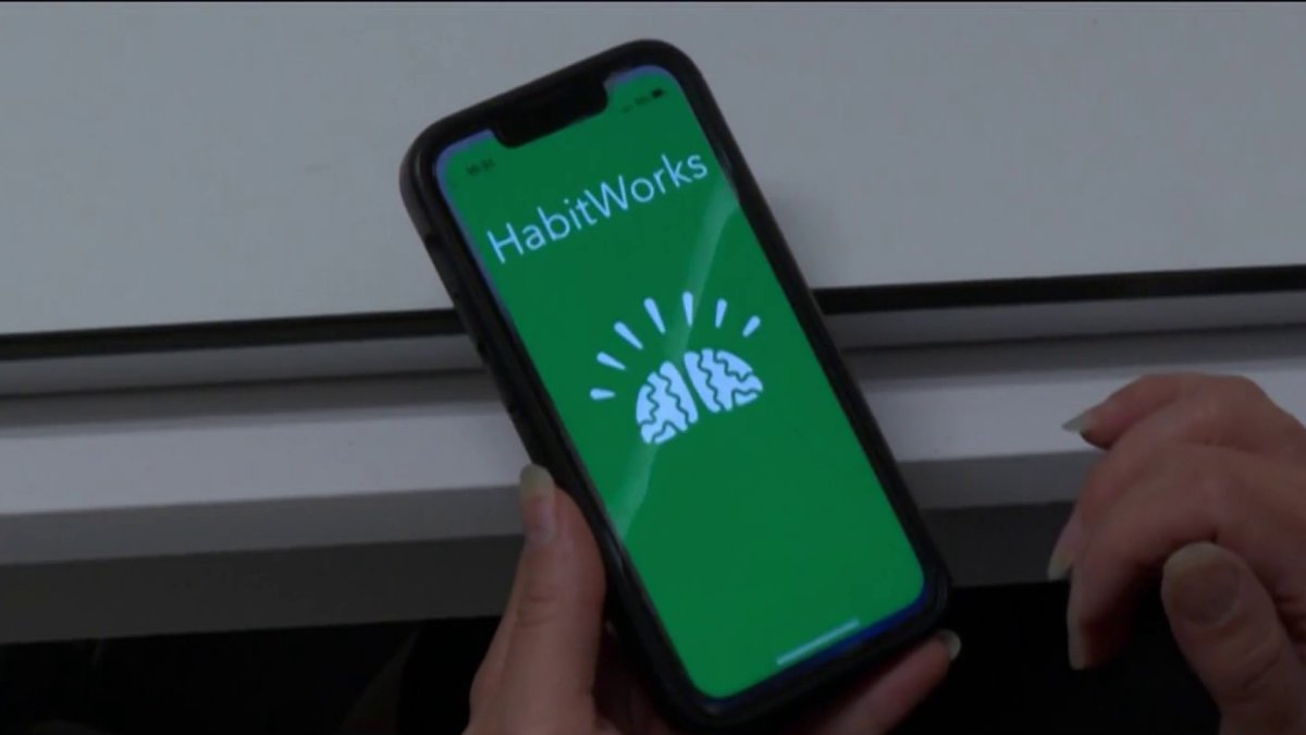 HabitWorks anxiety management app developed by McLean Hospital in Mass. – NBC Boston
