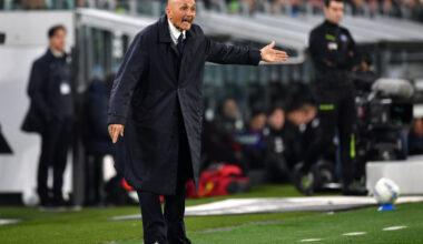 TURIN, ITALY - MARCH 21: Luciano Spalletti, Head Coach of Juventus, reacts during the Serie A match between Juventus FC and US Sassuolo Calcio at Allianz Stadium on March 21, 2026 in Turin, Italy. (Photo by Valerio Pennicino/Getty Images)