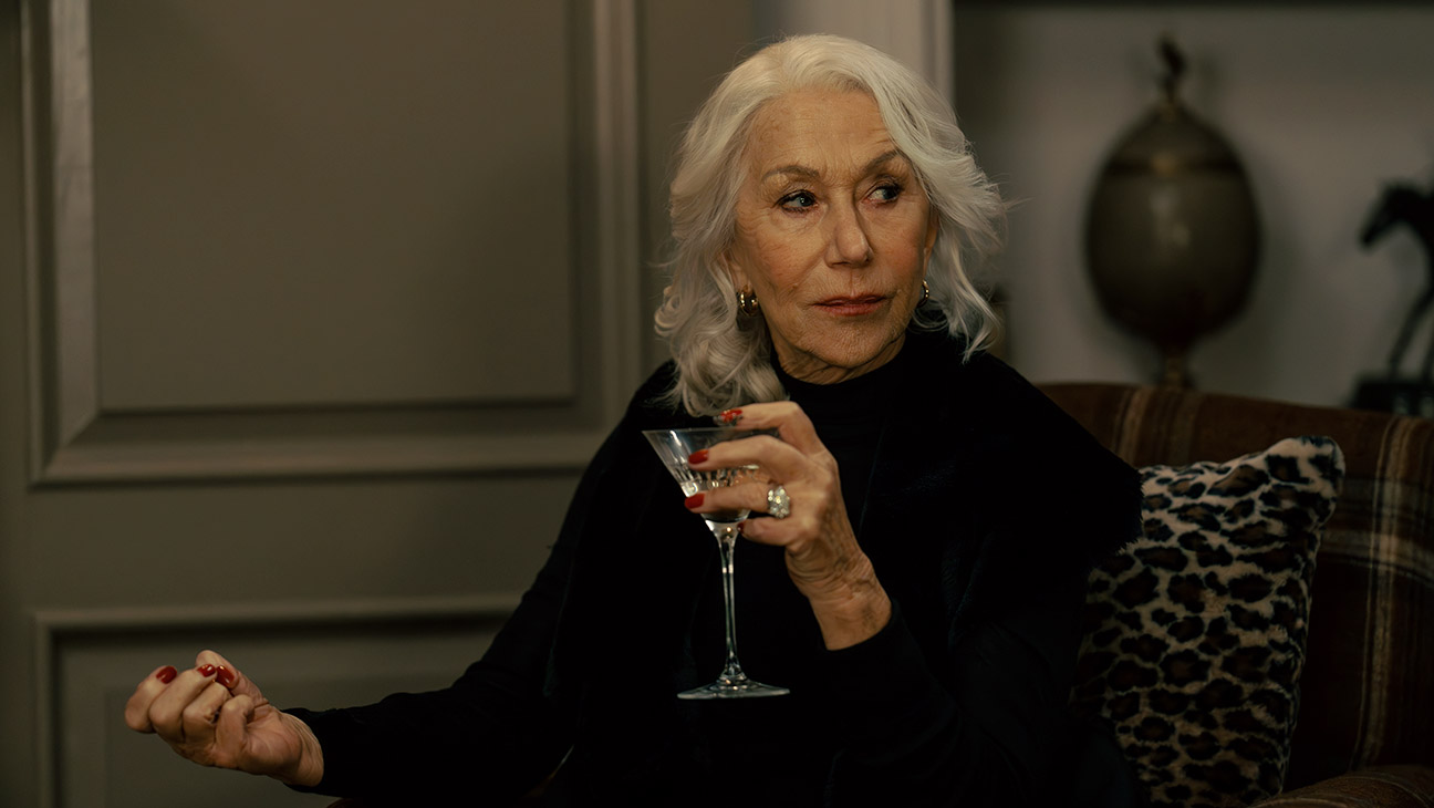 Helen Mirren as Maeve Harrigan in Mobland, episode 1, season 1