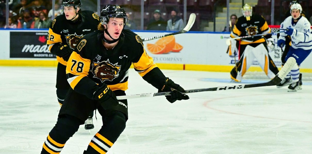 Marek Vanacker Brantford Bulldogs