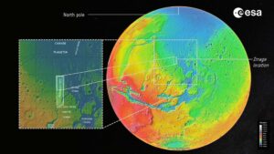Mars map