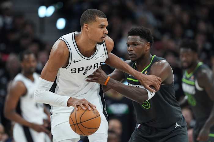 Wembanyama and Spurs rebound to hand Timberwolves largest postseason defeat, 133-95, to even series