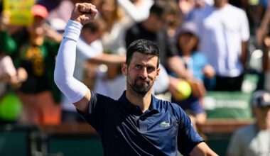 Novak Djokovic receives a vote of confidence over Jannik Sinner