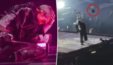 Bring Me the Horizon frontman Oli Sykes concussed after fan throws phone at his head
