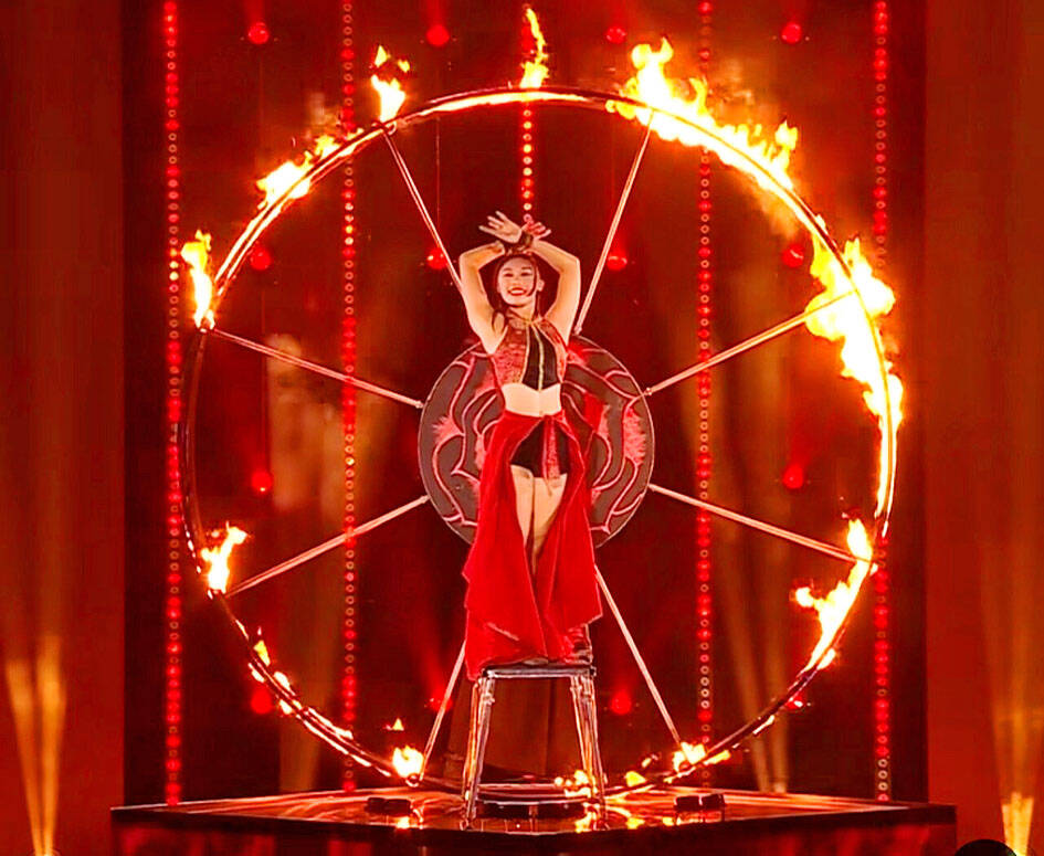 Taiwanese entrant lights up British TV talent contest