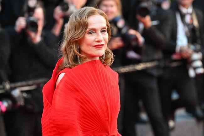 Isabelle Huppert at the premiere of 'Histoires Parallees (Parallel Tales)' at the 79th Festival de Cannes held at Palais des Festivals on May 14, 2026 in Cannes, France.