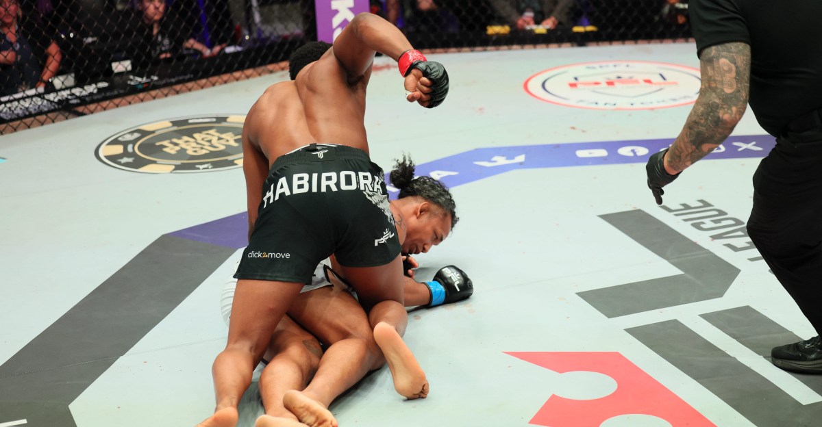 PFL Brussels video: Patrick Habirora flattens Benson Henderson for 20-second knockout, calls out Mike Perry