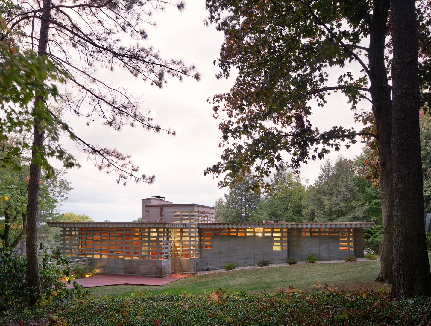 Manchester is home to the only two Frank Llloyd Wright homes in New England that are open to the public.