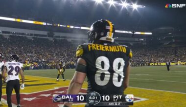 'My First Little Brother': Eric Ebron Talks Opportunity To Mentor 'Little Homie' Pat Freiermuth
