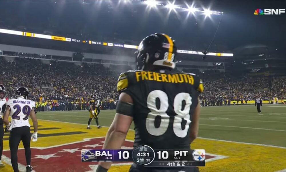 'My First Little Brother': Eric Ebron Talks Opportunity To Mentor 'Little Homie' Pat Freiermuth