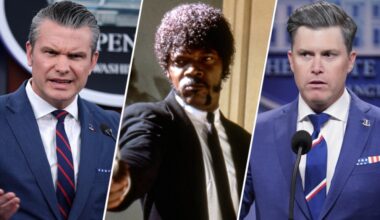 Colin Jost Claims He Predicted Hegseth's 'Pulp Fiction' Biblical Quote