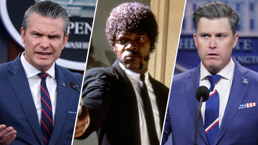 Colin Jost Claims He Predicted Hegseth's 'Pulp Fiction' Biblical Quote