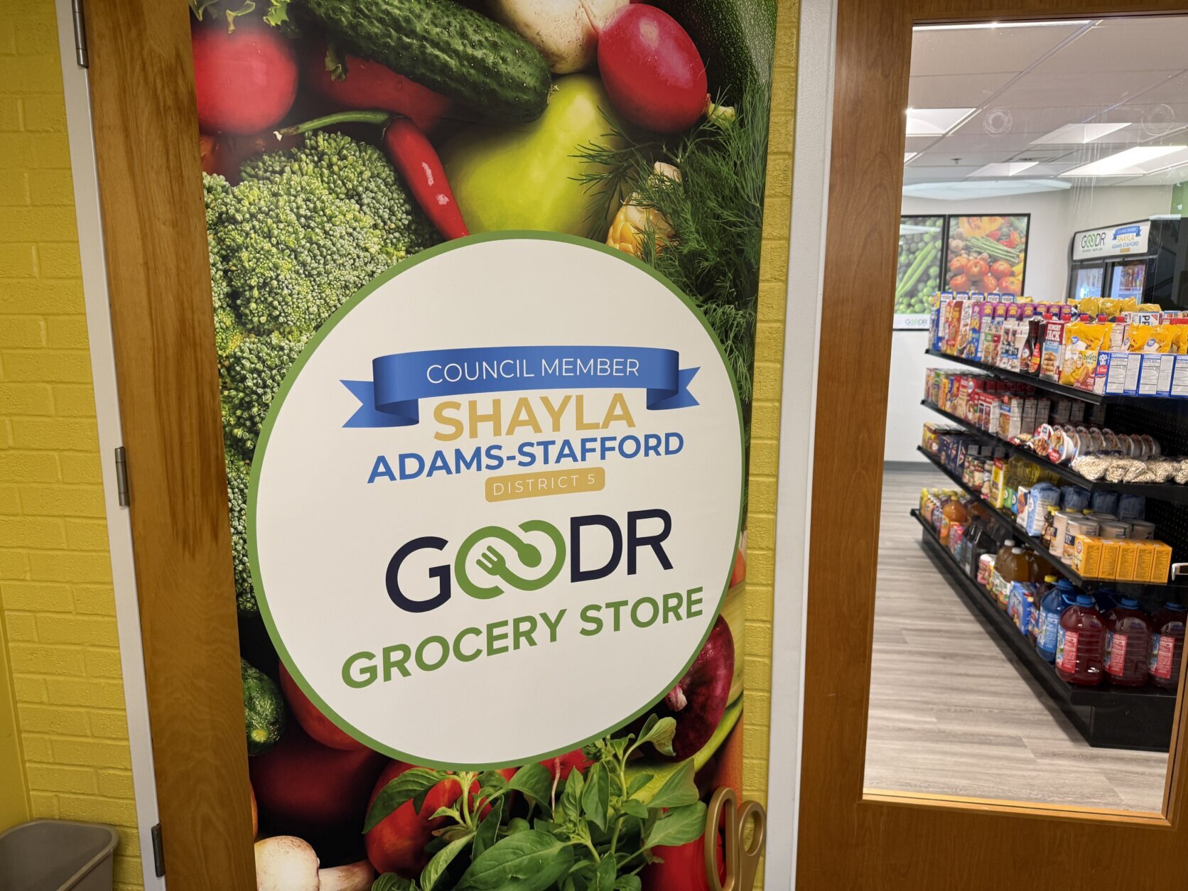 Logo for Goodr Free Grocery Store